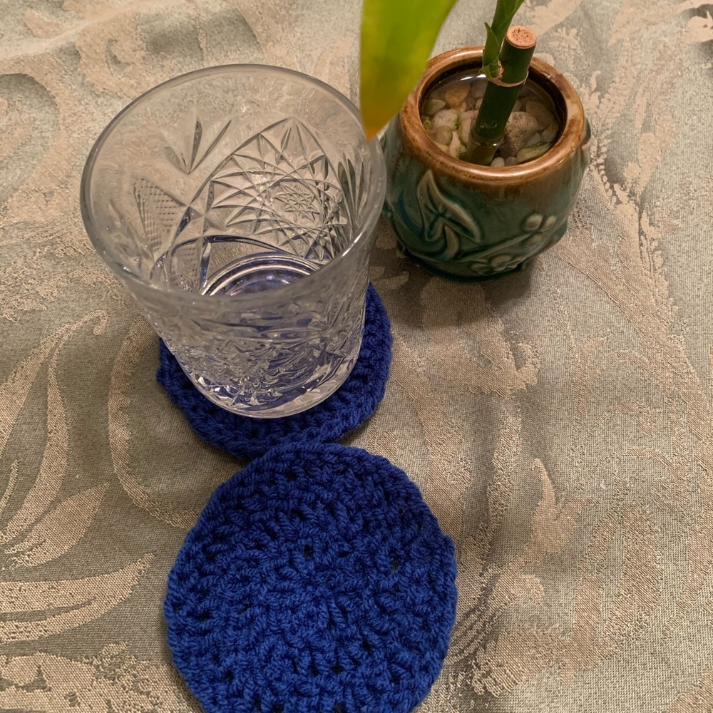 Handmade Crochet Coasters